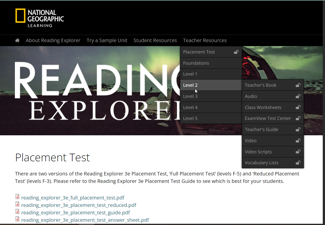Reading Explorer 3rd Classroom Presentation Tools ( MacOS version) +PDF +Test +Teacher Resources 5 Download Reading Explorer 3rd Classroom Presentation Tools ( MacOS version) +PDF +Test +Teacher Resources