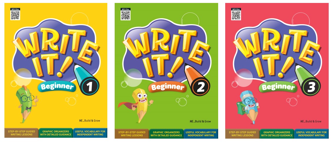 (instant download) Write it! Beginer (High quality PDF (SB, WB, TB), audio, test, resources)