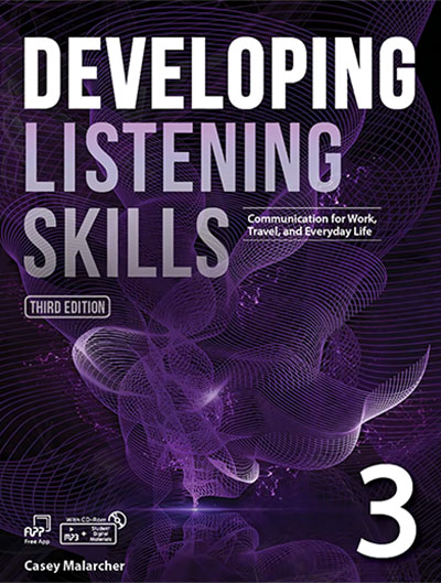 (Instant Download) Compass Developing Listening Skills 3  Third Edition - PDF, audio, test, worksheets