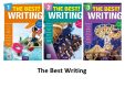 The Best Writing - PDF, audio, test, answer key download