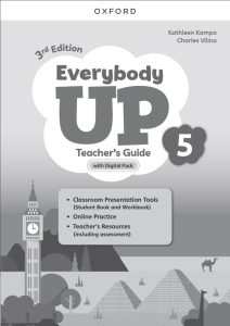 Download Everybody Up 3rd Edition - Original PDF, audio, video, resources 44 Download Everybody Up 3rd Edition - Level 5 RESOURCES: Teacher book, Audio, video, Assessment, Grammar Presentation, Worksheet, Word list, Flash card