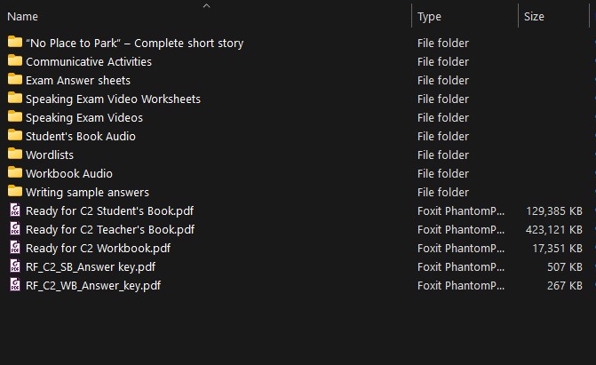 (instant download) Ready for C2 Proficiency - original PDF, answer key, audio, resources 3 Download Ready for C2 Proficiency - resources list