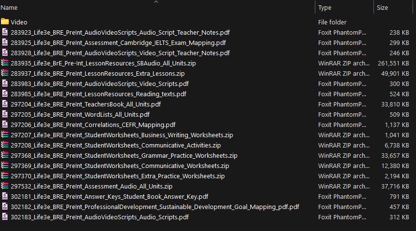 Download Life 3rd Edition- audio, test, resources list Download Life 3rd Edition- audio, test, resources list