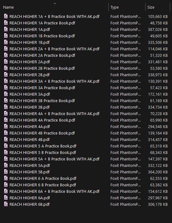 List book Download Reach Higher - original PDF, assessment, audio, answerkey, worksheet List book Download Reach Higher - original PDF, assessment, audio, answerkey, worksheet