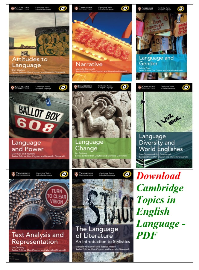 Download PDF Cambridge Topics in English Language Series Download PDF Cambridge Topics in English Language Series
