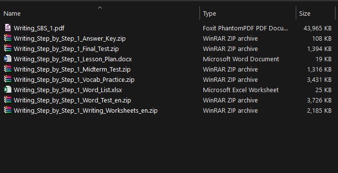 Download Writing Step by Step - high quality PDF, resources list Download Writing Step by Step - high quality PDF, resources list