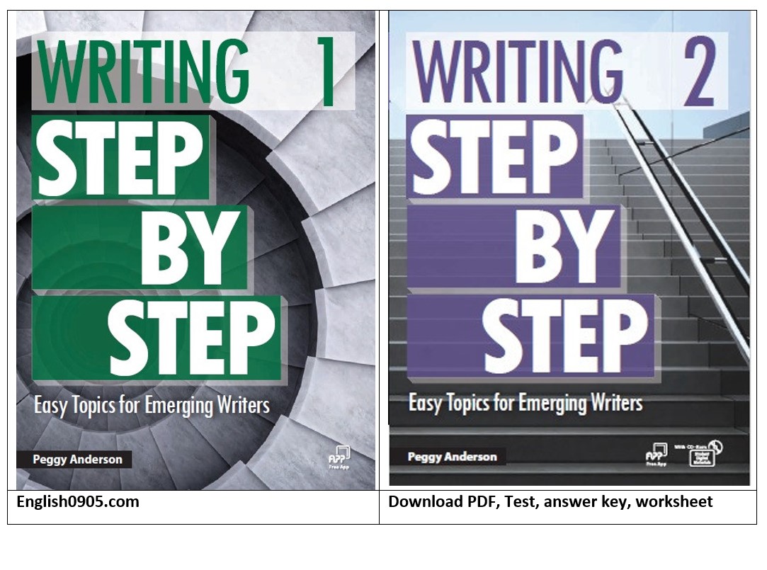Download Writing Step by Step - high quality PDF, test, worksheet, answer key Download Writing Step by Step - high quality PDF, test, worksheet, answer key, download free