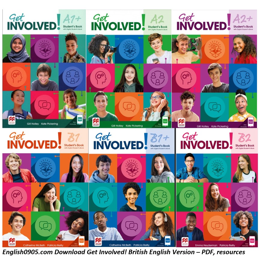 (Instant download) Get Involved! (British English version) by Macmillan - original PDF, audio, video, test, answer key, worksheet, resources (Instant download) Get Involved! (British English version) by Macmillan - original PDF, audio, video, test, answer key, worksheet, resources