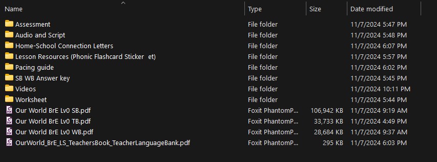 Our-World-BrE-download-resources-list Our-World-BrE-download-resources-list