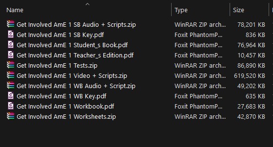 (Instant download) Get Involved! by Macmillan - original PDF, audio, video, test, answer key, worksheet, resources 3 Resources-list-Get-Involved-AmE-1