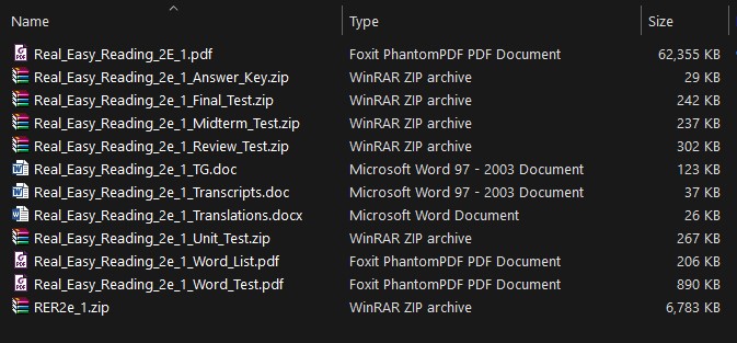 Download Resources list Real Easy Reading Download Resources list Real Easy Reading