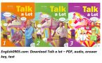 Download Talk a Lot - PDF (high quality), audio, answer key, test, teacher guide