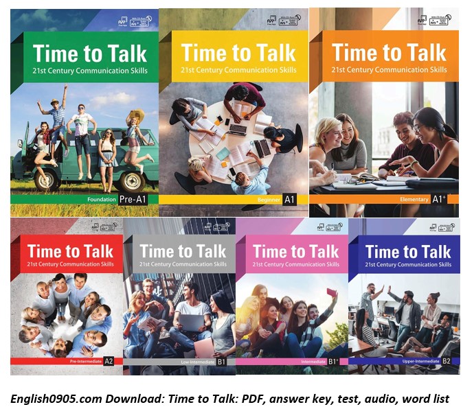 Instant download) Time to Talk - PDF( high quality), audio