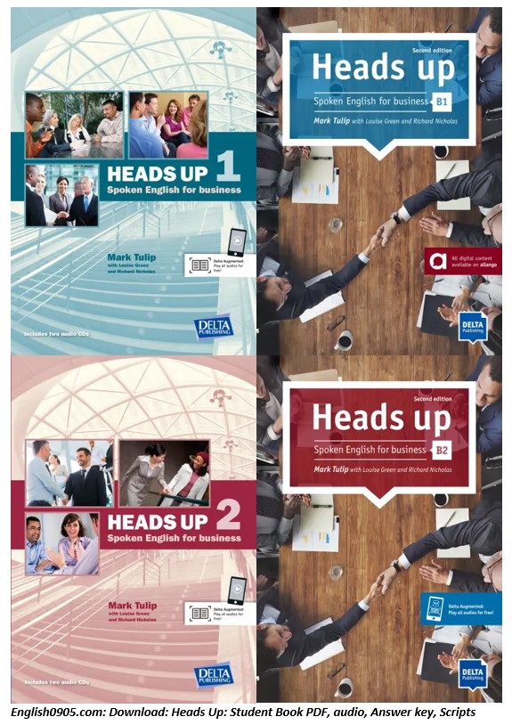 (Instant Download) Heads Up Series by Delta Publishing - PDF (high quality), Audio, Script, Answer Key 4 Download Heads Up Series by Delta Publishing - PDF (high quality), Audio, Script, Answer Key