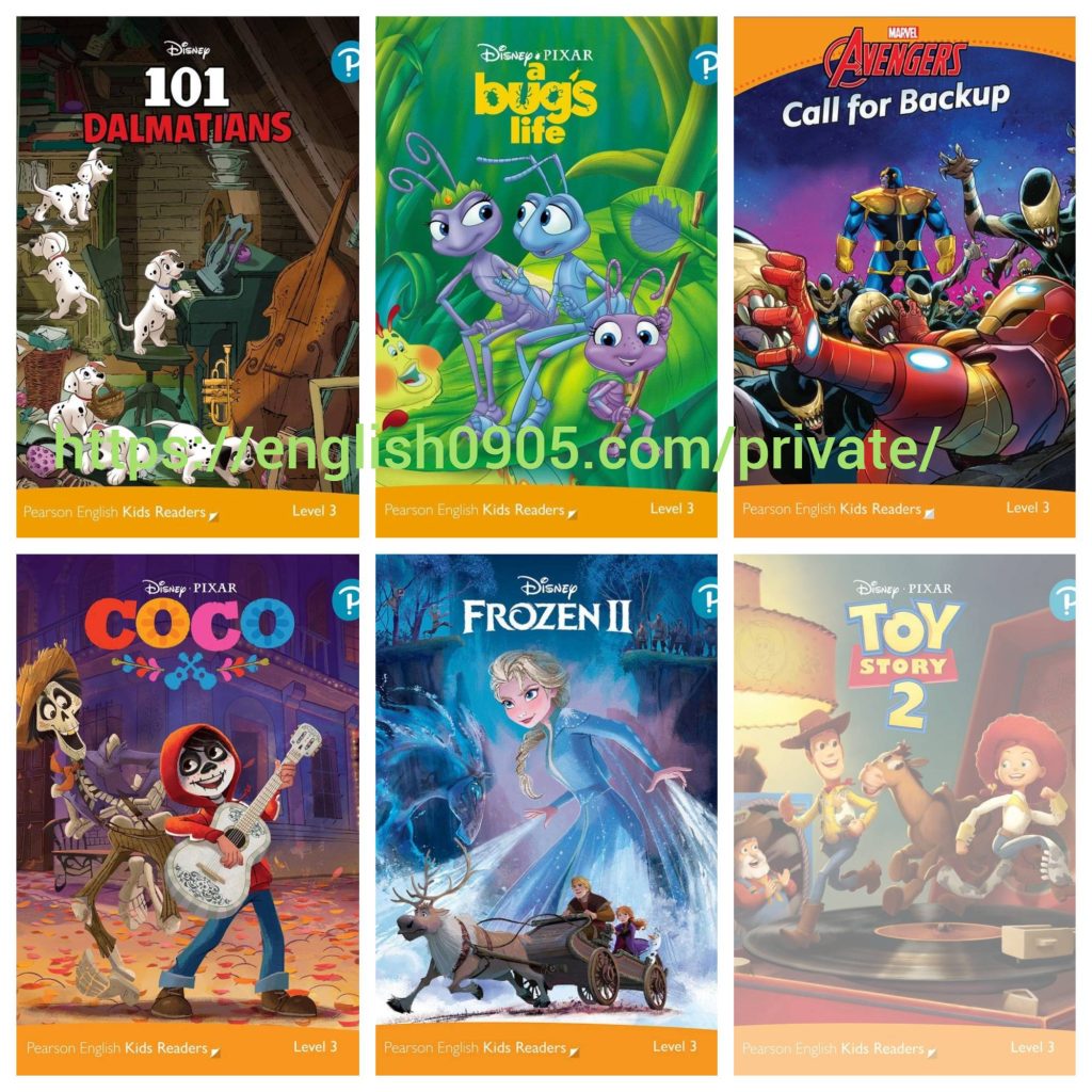 Download Pearson Disney Kids Readers PDF, Audio 7 Download PDF Audio Pearson English Readers Disney Kids Readers Level 3