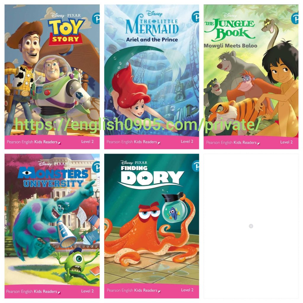 Download Pearson Disney Kids Readers PDF, Audio 6 Download PDF Audio Pearson English Readers Disney Kids Readers Level 2