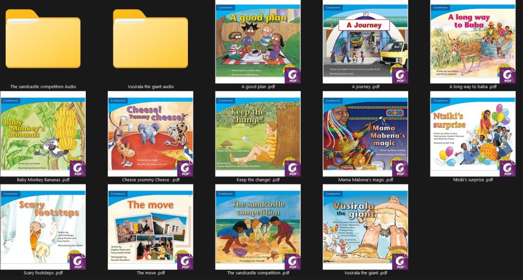 Download Little Library English PDF, audio by Cambridge 8 Download Little Library English Numeracy PDF audio