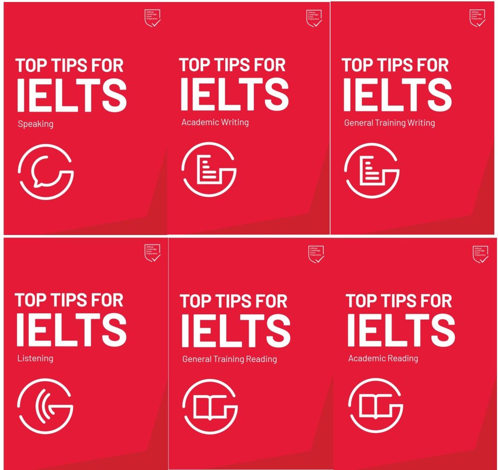 Download Cambridge Top Tips for IELTS 2025 8 Instant Download PDF Cambridge Top Tips for IELTS 2025 ( General Reading, General Writing, Speaking, Listening, Academic Reading, Academic Writing)