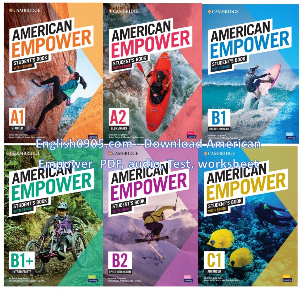 Download American Empower PDF, audio, Test, worksheet 8 Download American Empower PDF, audio, Test, worksheet