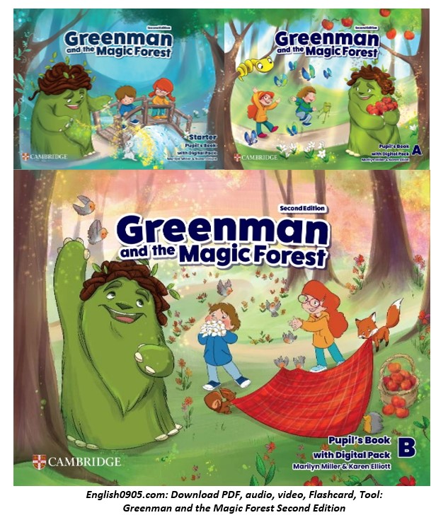 Download PDF, audio, video, Flashcard, Tool: Greenman and the Magic Forest Second Edition Download PDF, audio, video, Flashcard, Tool: Greenman and the Magic Forest Second Edition