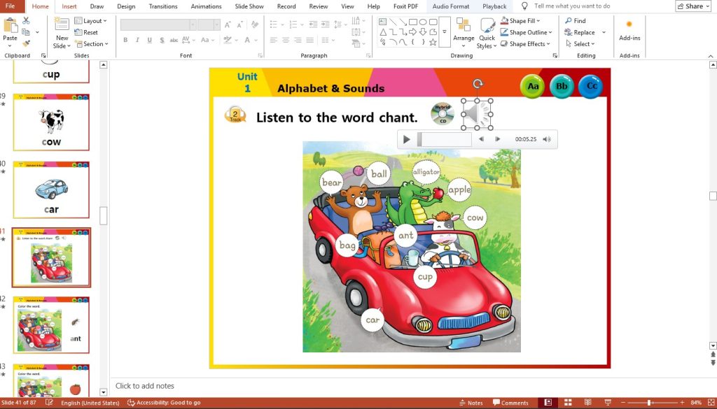 PowerPoint Presentation PPT PHONIC CUE