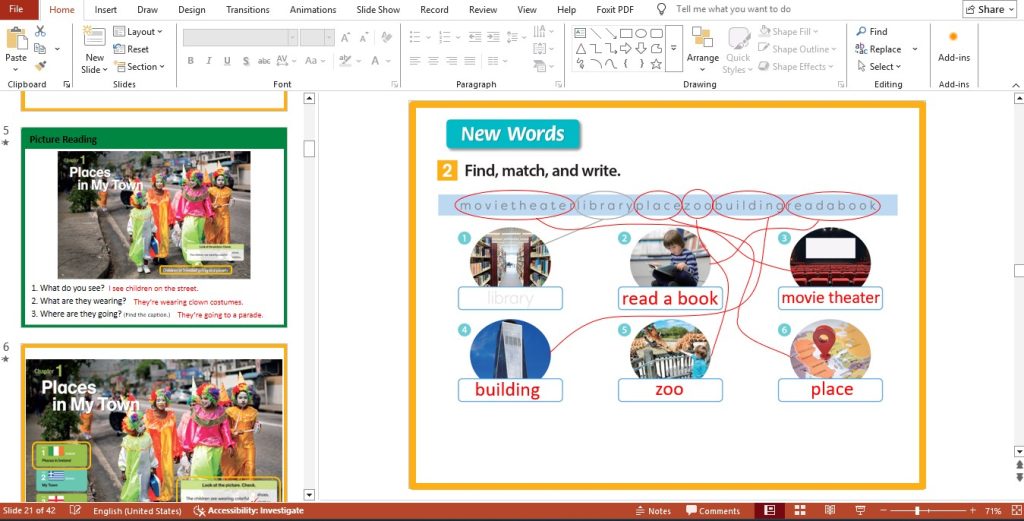 Download Wonderful World Reading: High quality PDF, PPT, audio, test, resources 21 Wonderful-World-READING-PPT download