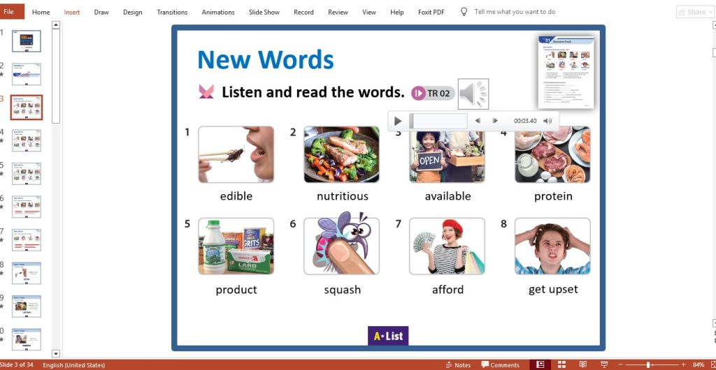 Download Word Reading Series: High quality PDF, PPT, audio, test, resources 24 Word Reading PPT
