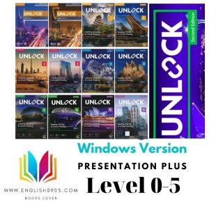 UNLOCK 2nd Presentation Plus (Windows version) + PDF (SB) +Test +Resources (Pass english0905)