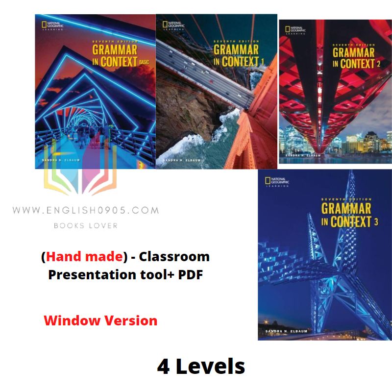Grammar in Context 7th  - Classroom Presentation Tools (hand-made) (Windows Version)+ PDF - NGL