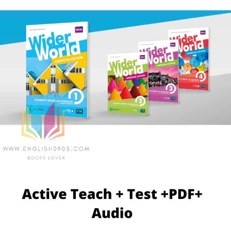 Wider World (BrE) - Active teach (Windows version) + Test + Resource  ( 5 levels)