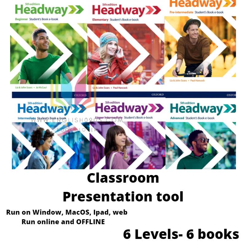 Headway 5th edition - Classroom Presentation tool (SB only) +resources