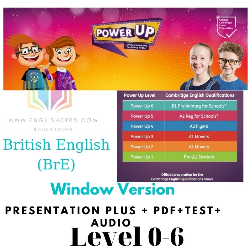 Power Up (BrE) - Presentation Plus (Windows version) + Test+Quiz + Resource
