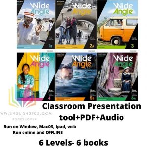 Wide Angle 2nd - Classroom Presentation tool (SB only) +PDFs + Audio+ Video