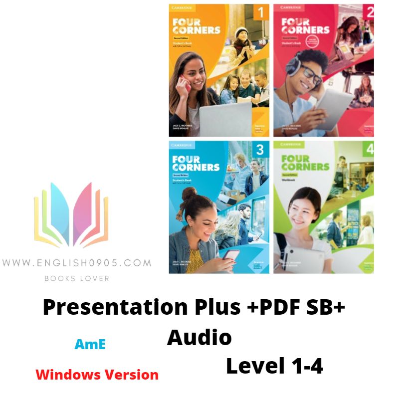 Four Corners 2nd -Presentation Plus (Windows version) + PDFs (SB) +Audio