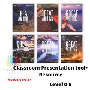 Great Writing 5th Classroom Presentation Tools  (MacOS version)+ PDF +Test + Teacher resource. NGL