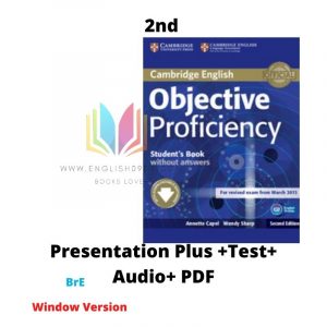 Objective Proficiency 2nd - Presentation Plus (Window version) +Test +PDF+ Audio