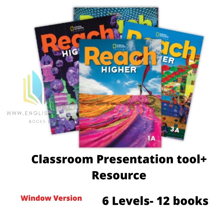 Reach Higher - Classroom Presentation tool (Window version) + PDF(SB,TB)+ Test + Teacher resource - NGL