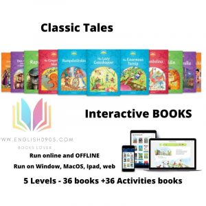Classic tales (36 books + 36 activities books)- interactive books