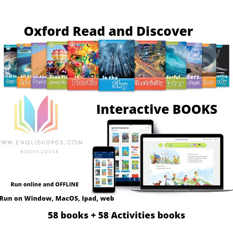 Oxford Read And Discover (58 Books+ 58 Activities Books) - Interactive ...