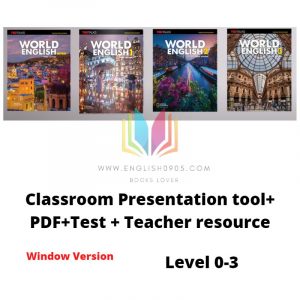 World English, Third Edition - Classroom Presentation Tool (Windows version) +PDF(SB,WB,TB)+ Test +Teacher resources