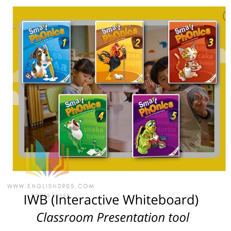 Smart Phonics  New Edition - IWB (Windows version) , - SB,WB,TB, Flash card, test