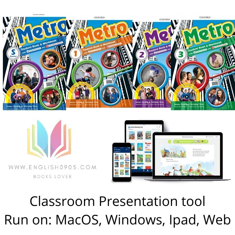 Oxford Metro - Classrom Presentation Tools  + PDF, resources
