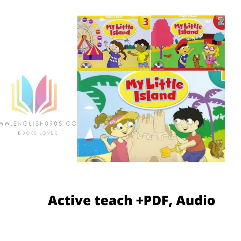 My Little Island. - Active teach (MacOS version) +PDF(PB,AB,TB, Flash card) audio