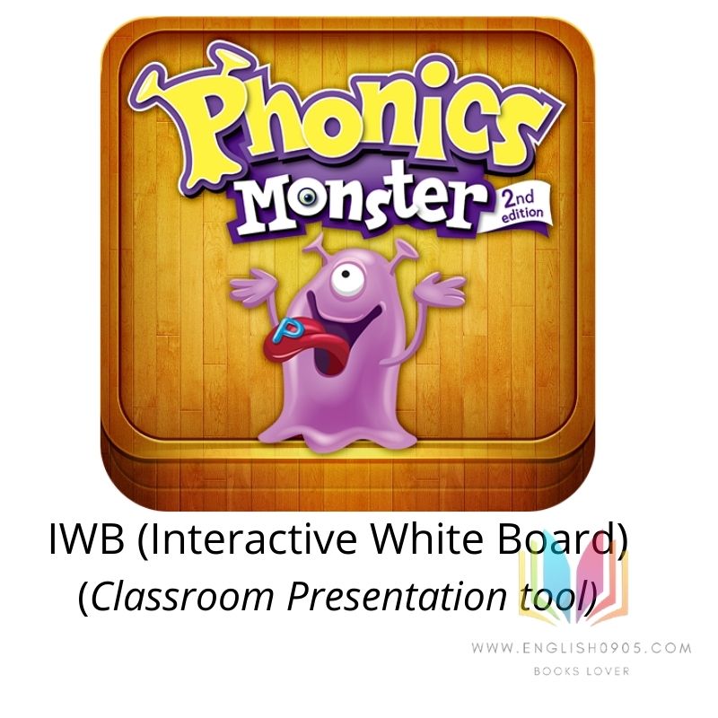 Phonics Monster - 2nd - IWB(MacOS version) + PDF (SB+ storybook ) + Audio+ Wordsheet+AK