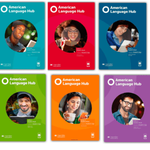 American Language Hub - PDF (SB,WB,TB), Audio, Key, test, resources for teacher. (No Interactive tool)