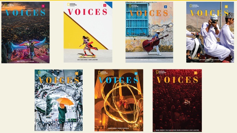 Voices (BrE) - PDF (SB,WB,TB), Audio, Key, test, resources for teacher. (No Interactive tool) NGL