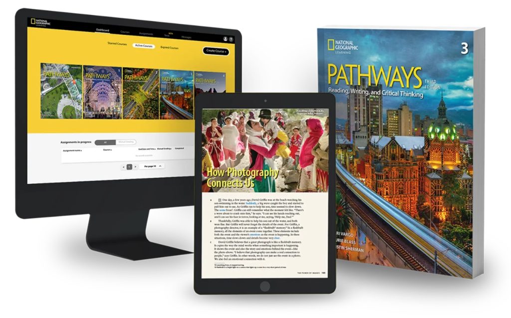 (Instant Download) Pathways 3rd Edition by NGL Publishing - Download PDF (High quality), Test and all resources for Teacher.