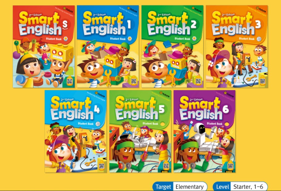 (Instant download) Smart English 2nd edition - PDF (SB,WB), test, answer key, resources