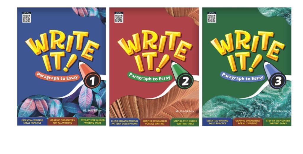 (Instant download) Write It! Paragraph to Essay  ( high quality PDF (SB, WB, TB) Test, audio, resources