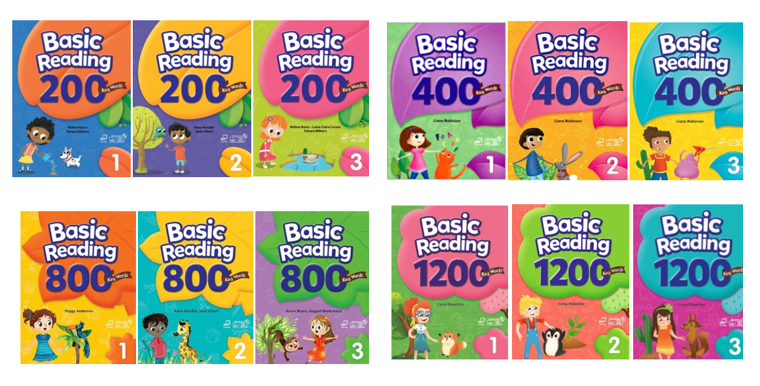 Compass - Basic Reading 200, 400, 800, 1200 Key Words - online interactive book